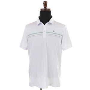 Travis Mathew White Polo Shirt